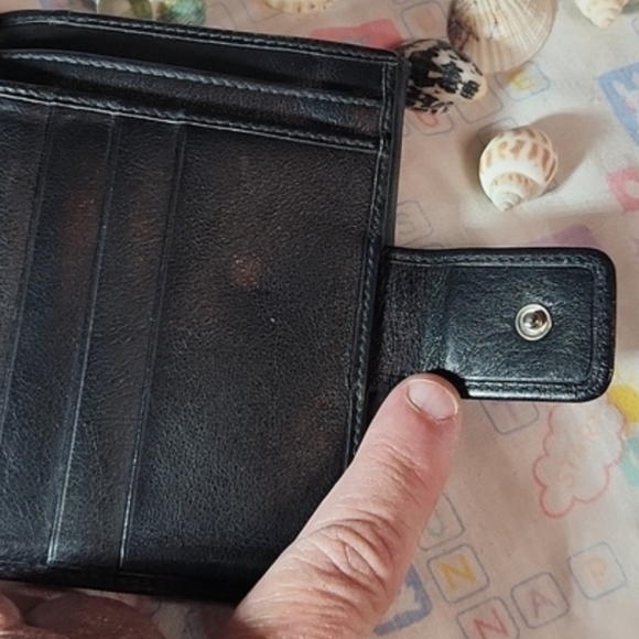 Gucci Palladium Horsebit Black Wallet - Picture 6 of 8